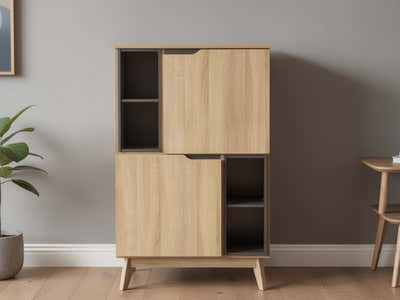Fella Storage Cabinet with Shelf