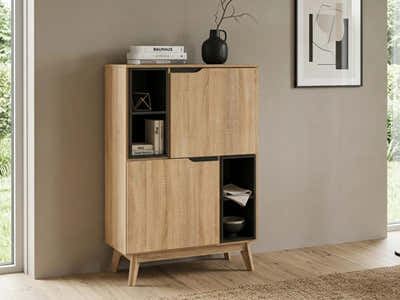 Fella Storage Cabinet with Shelf