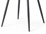 Axis PU Dining Chair Black - Set of 4