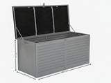 Outdoor Storage Box 490L - Grey