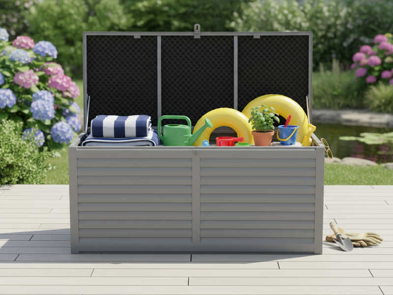 Outdoor Storage Box 490L - Grey