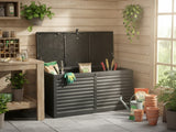 Outdoor Storage Box 490L - Black