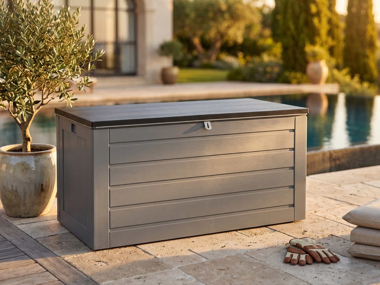 Outdoor Storage Box 680L - Grey