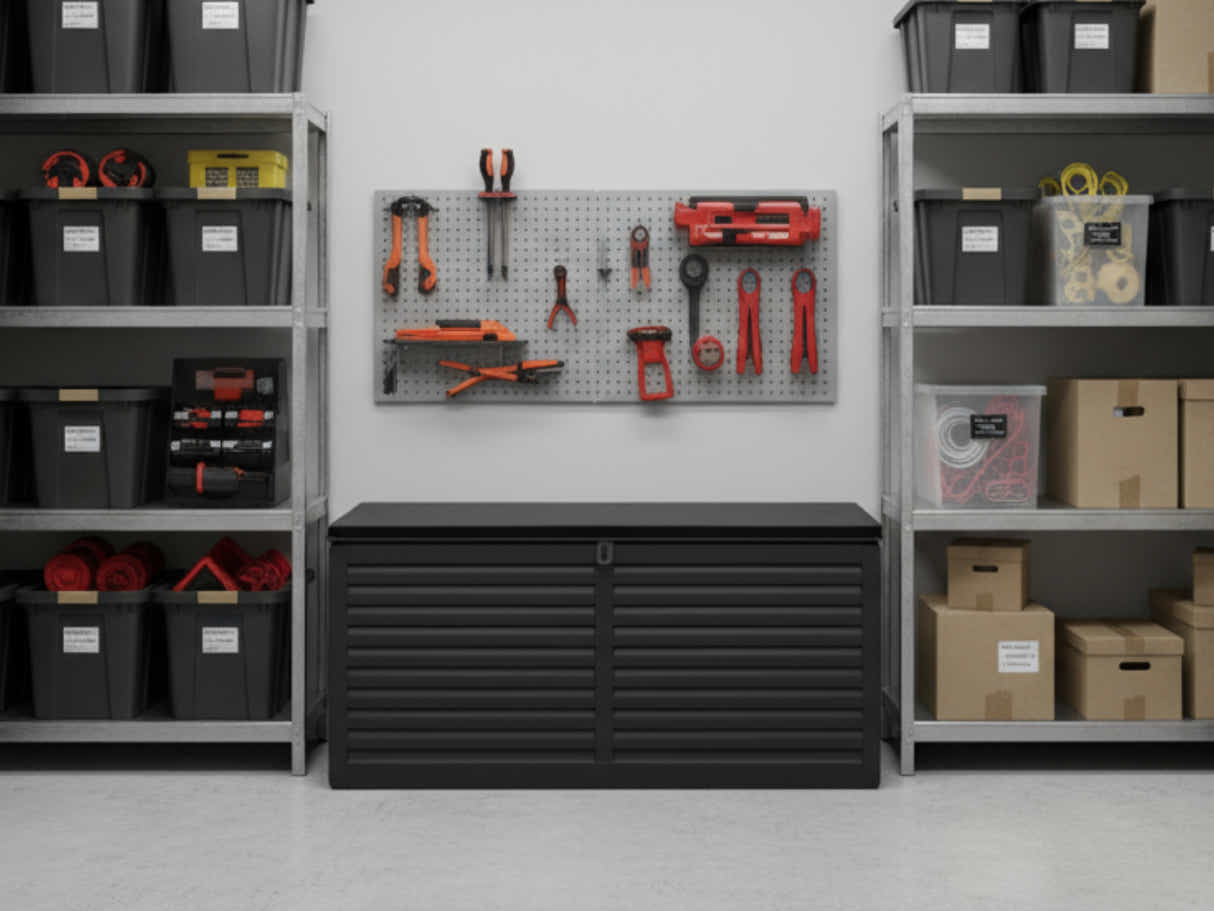 Outdoor Storage Box 390L - Black