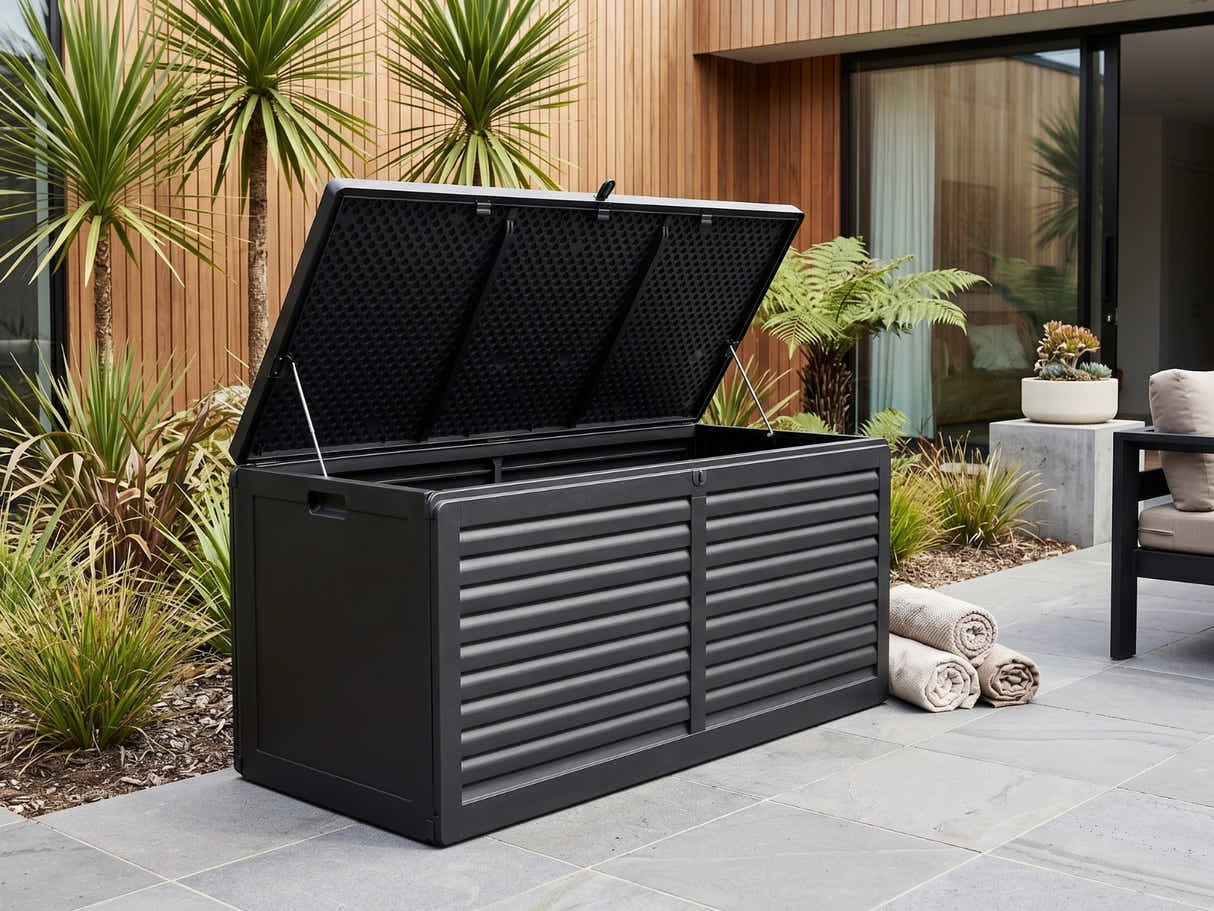 Outdoor Storage Box 390L - Black