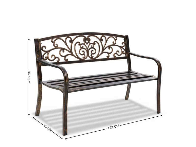 Arteferro Garden Bench C1 Bronze