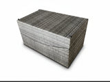 Miller Foldable Outdoor Sun Lounger - Light Grey