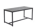 Grey Marble Look Dining Table - 160 cm