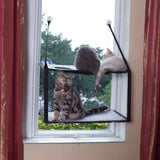 DS BS Double Layer Suction Cup Cat Window Perch Hammock