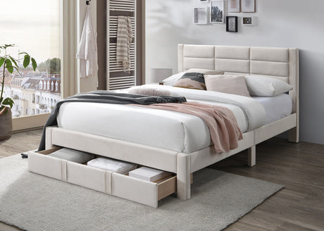 DS Hernan Queen Bed with L30 Mattress