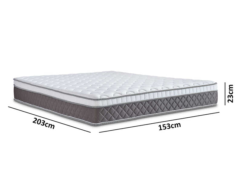 Manolo Queen bed with Mem23 Mattress