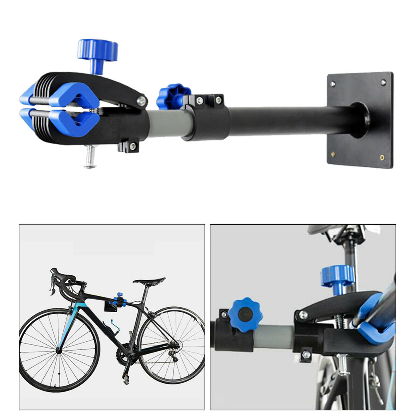 DS BS Bike Wall Mount Bicycle Repair Clamp Holder