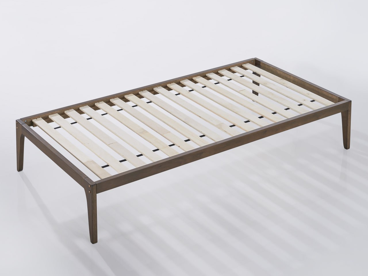 Samuel Double Bedframe - Walnut