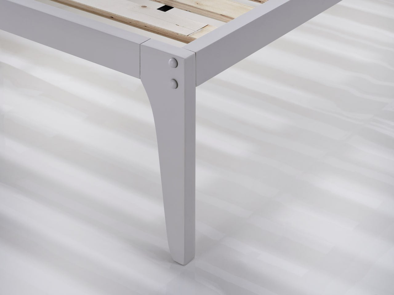 Samuel Double Bedframe -Taupe