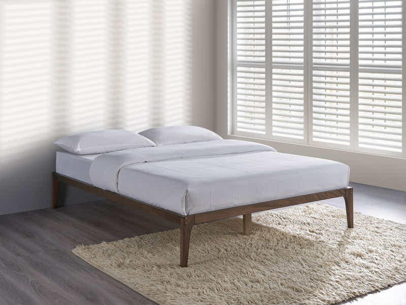 Samuel Bed Frame Walnut – Double