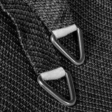 280Gsm Hdpe Shade Sail 3X3X3M Black triangle