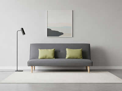DS Staten Linen Sofa Bed - Grey