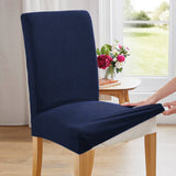 DS BS 4 Pack High Stretch Seat Chair Slipcover - Blue