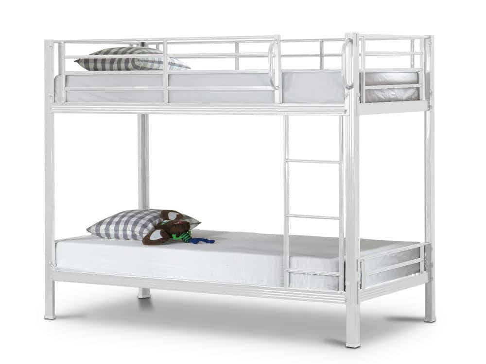 Easy Fix Metal Bunk Bed - White