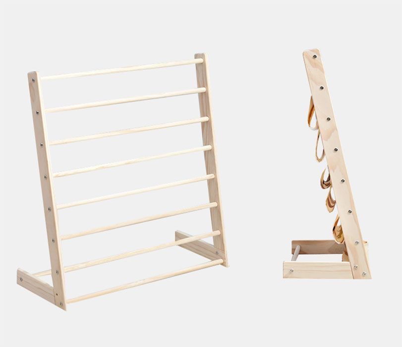 DS BS 6 Tier Wooden Kids Book Rack Organizer