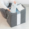 DS BS 4 Pack Large Foldable Wardrobe Organizer Clothes Storage Bag