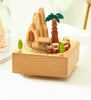 DS BS Musical Box Featuring Mountain Tunnel with Moving Magnetic Train