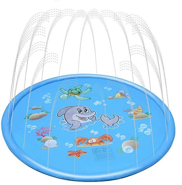 DS BS Sprinkler Inflatable Water Toys Outdoor Play Mat 150cm