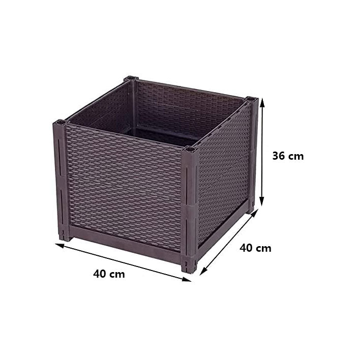 DS BS Outdoor Backyard Patio Garden Instant Planter Box Garden Bed 2 Pack