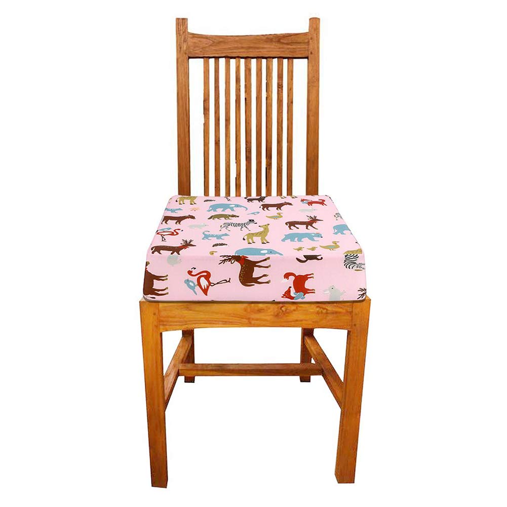 DS BS Kids Portable Dismountable Highchair Booster Cushion-Pink