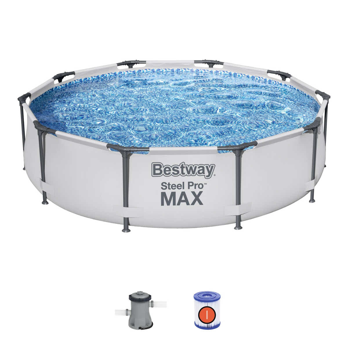 DS Bestway Steel Pro Pool 10Ft 3.05mx0.76m