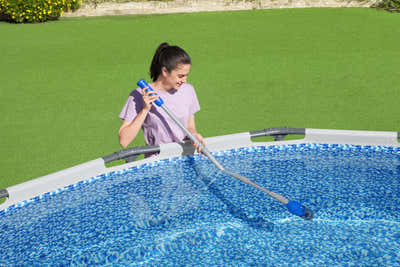 Bestway Cordless Pool Vacuum Compatible with pools up to 10 ft.