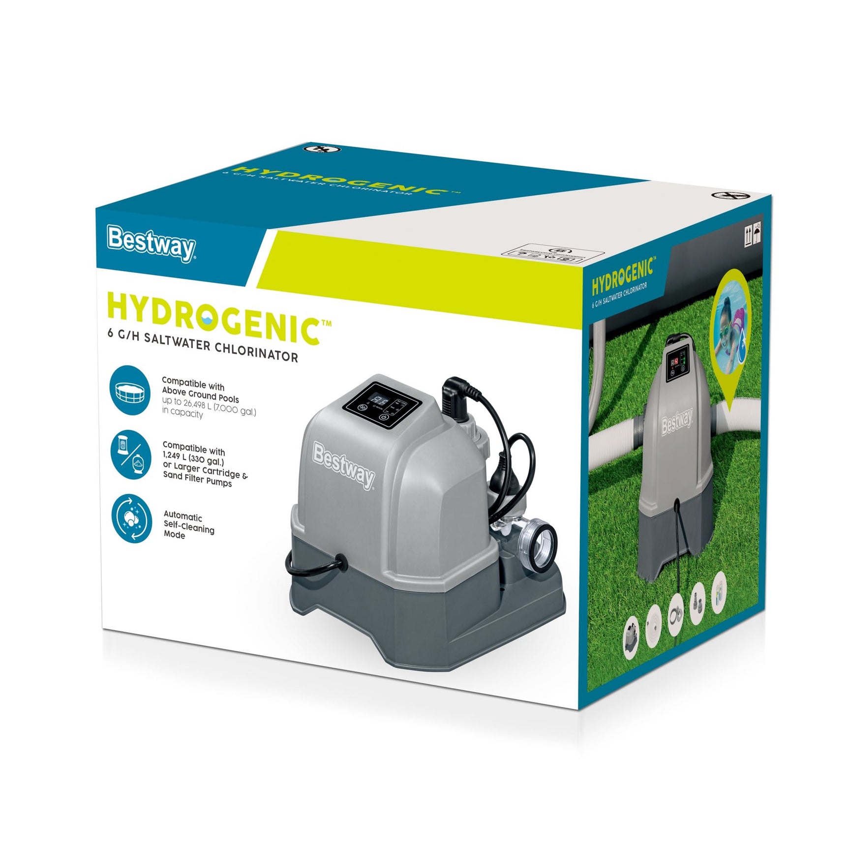 DS Bestway Hydrogenic 6 g/h Saltwater Chlorinator