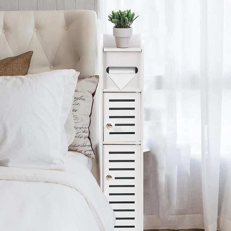 DS BS Bathroom Storage Cabinet Toilet Storage Cabinet for Small Spaces