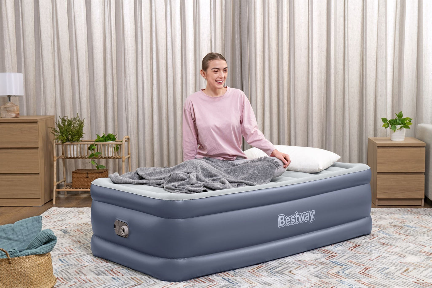 Bestway Tritech Airbed Twin 51cm