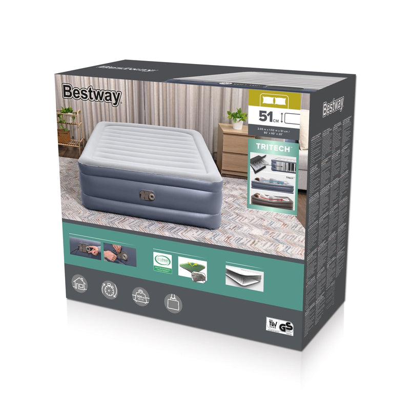 Bestway Tritech Airbed Queen 51cm
