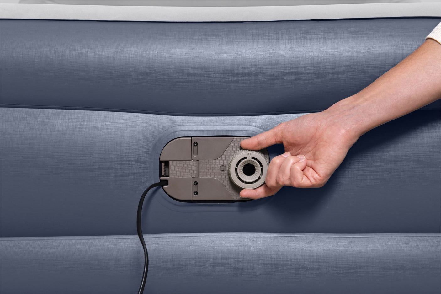 Bestway Air Mattress Queen with Headboard