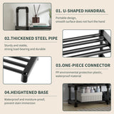 DS BS 5 Tier Extra Wide Shoe Rack