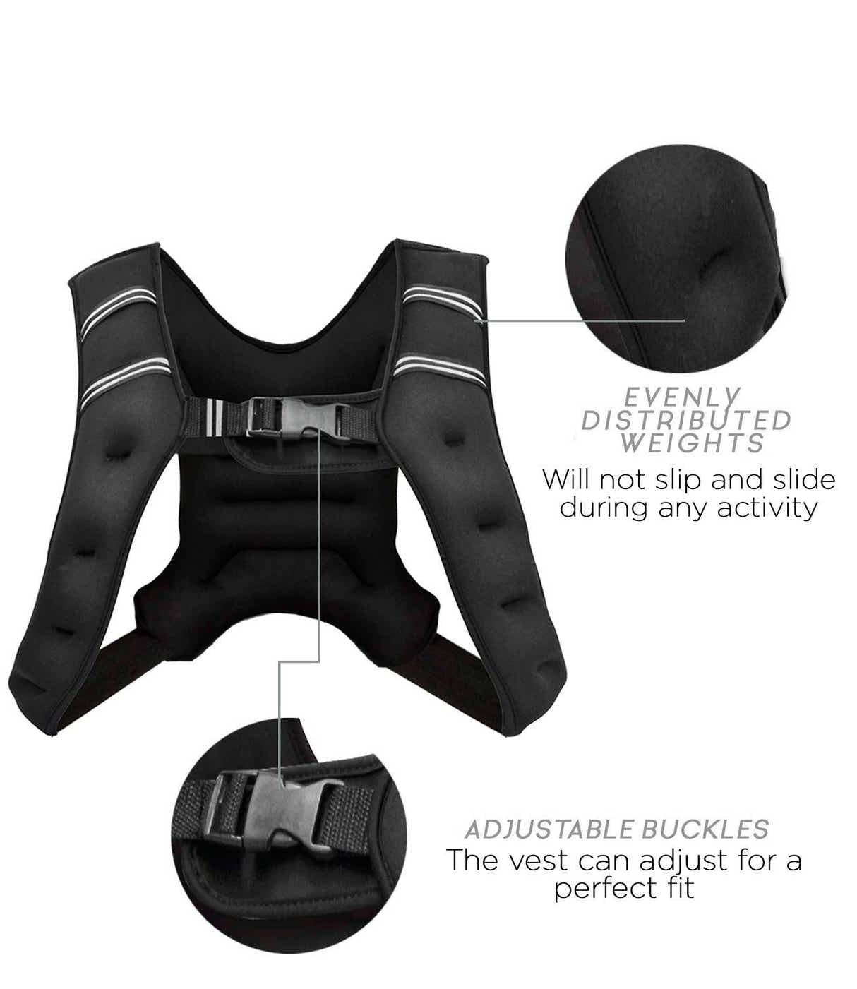 DS BS Sport Weighted Vest Workout Equipment 10kg