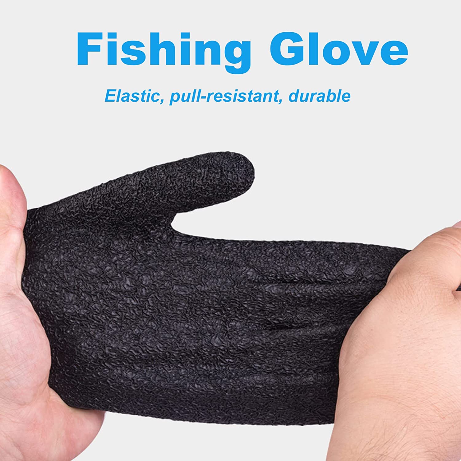 DS BS Puncture Proof Waterproof and Magnet Release Fishing Gloves