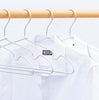 DS BS 10 Pack Heavy Duty Aluminum Alloy Coat Hangers-Sliver
