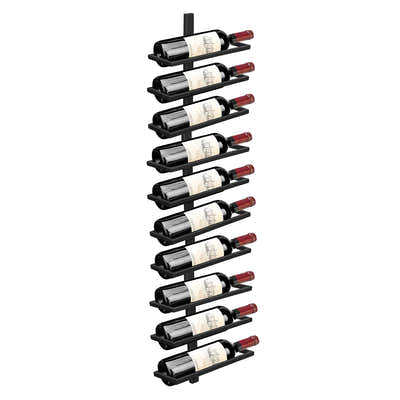 DS BS Wall Mounted Wine Bottle Rack Holder Organizer-10 Bottle