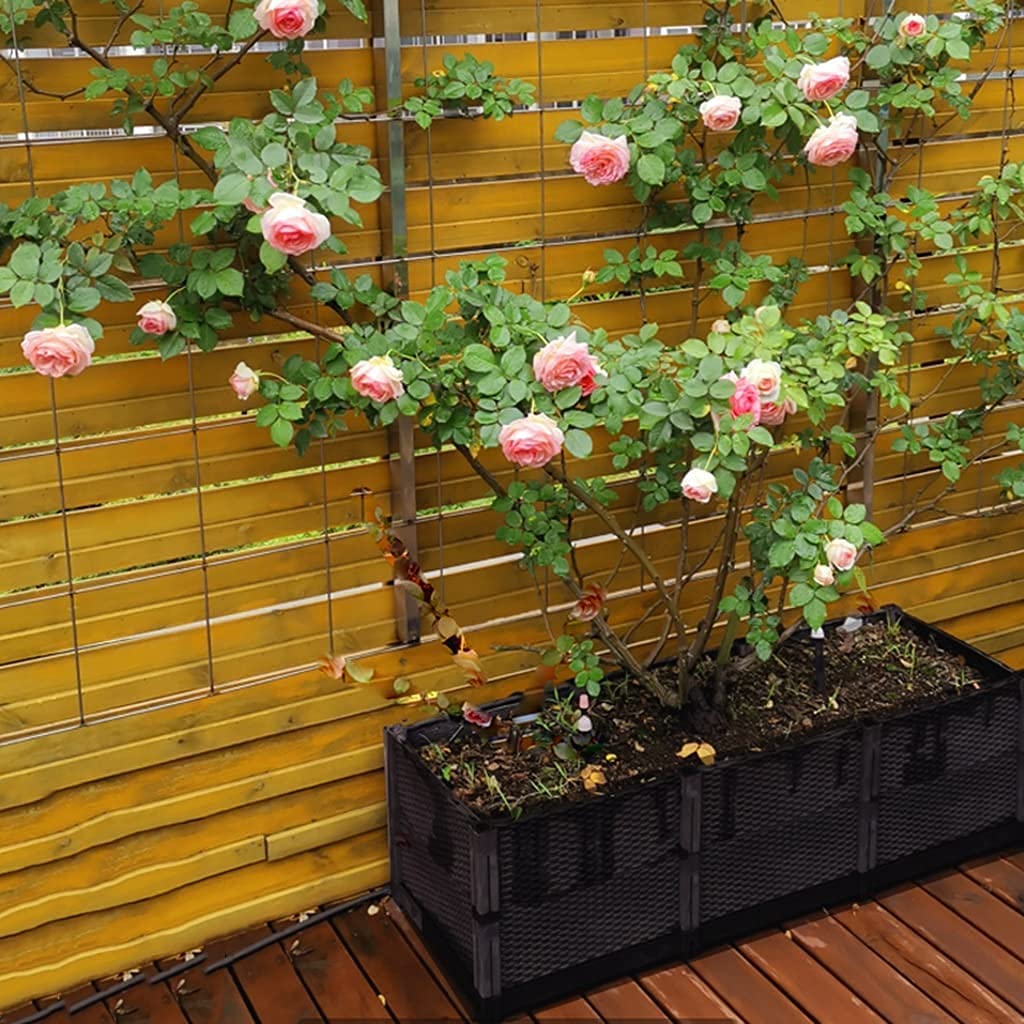 DS BS Outdoor Backyard Patio Garden Instant Planter Box Garden Bed 2 Pack
