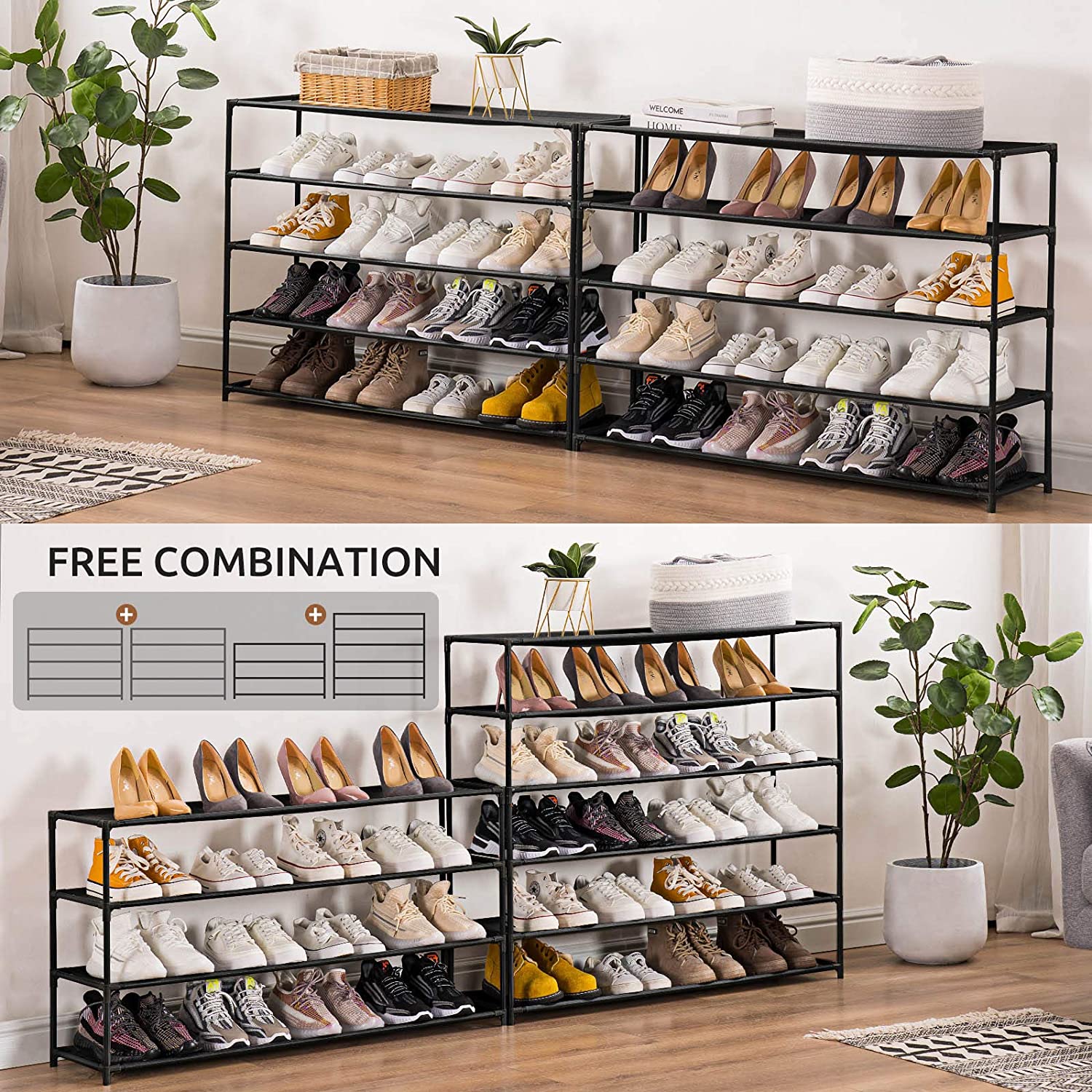 DS BS 10 Tier Extra Wide Shoe Rack –Affordable Home & Living | TSB ...