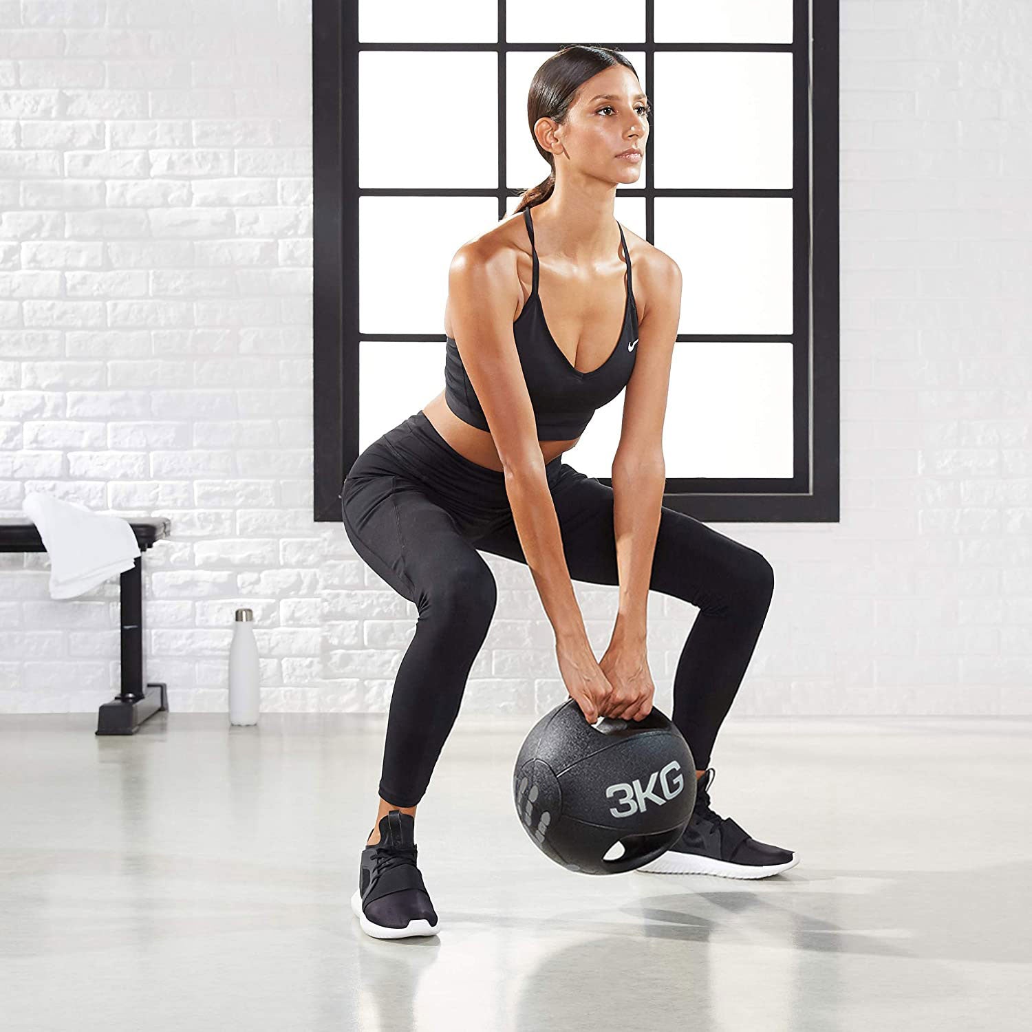 DS BS Medicine Ball Dual Grip Handle 3KG TSB Living