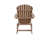 Wooden Adirondack Folding Chair 28 Brown