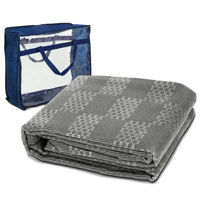 DS NA 4M X 2.5M Annex Matting 600 GSM Floor Mats Mesh Caravan Parks Annexes