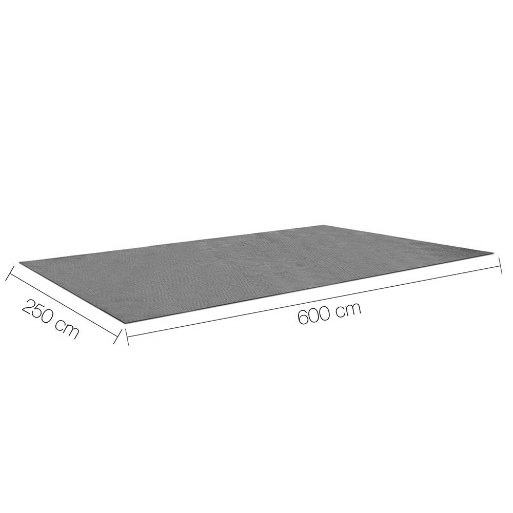 DS NA 6M X 2.5M Annex Matting 600 GSM Floor Mats Mesh Caravan Parks Camping