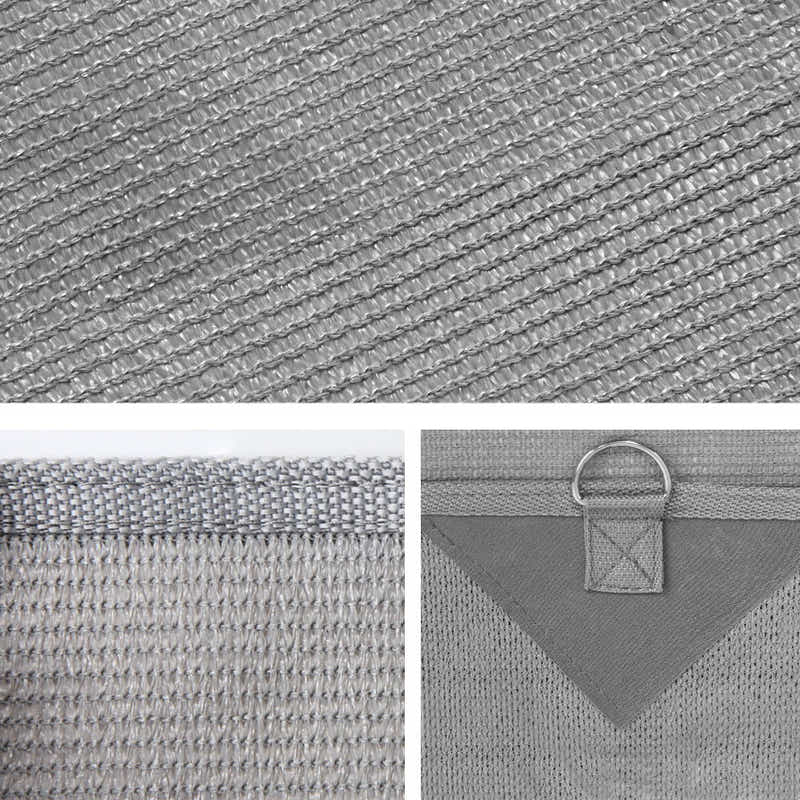 DS NA 3.7M Caravan Privacy Screens 1.95m Roll Out Awning End Wall Side Sun Shade