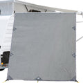 Pop Top Caravan Privacy Screen 2.1 x 1.8M Sun Shade Wall Roll Out Awning