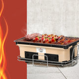 DS NA Ceramic BBQ Grill Smoker Hibachi Japanese Tabletop Charcoal Barbecue
